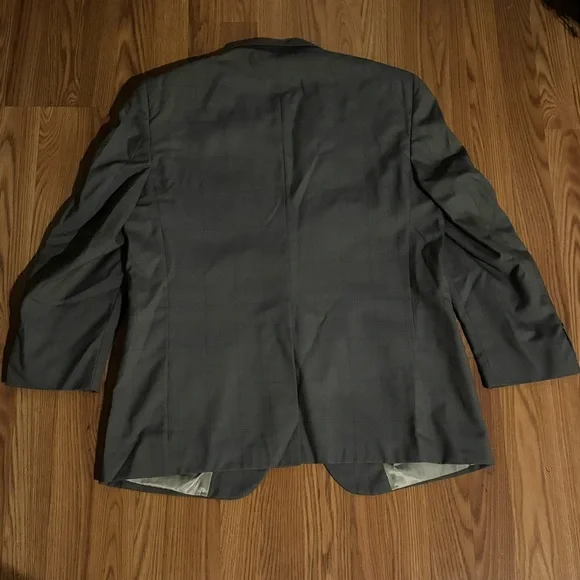 Burberrys Men’s Sport Jacket 100% Wool Vintage Gray‎ Coat Old Money Luxury